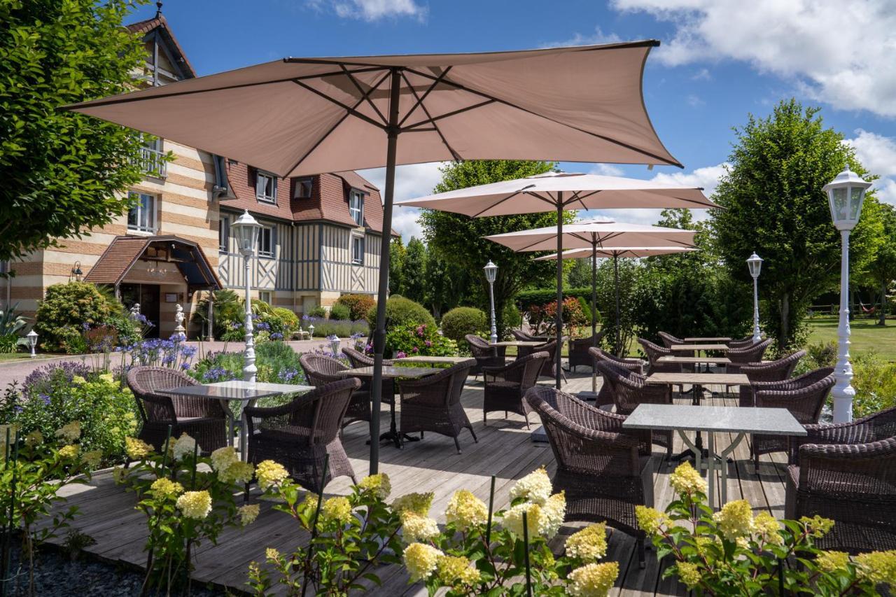 Le Manoir De La Poterie & Spa Cricquebœuf Exterior foto